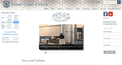 Desktop Screenshot of davismasjid.org
